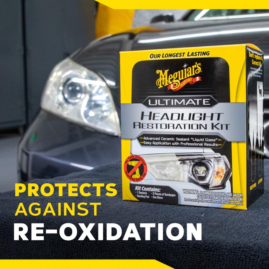 Meguiar's Ultimate Headlight Restoration Kit The Perfect Headlight